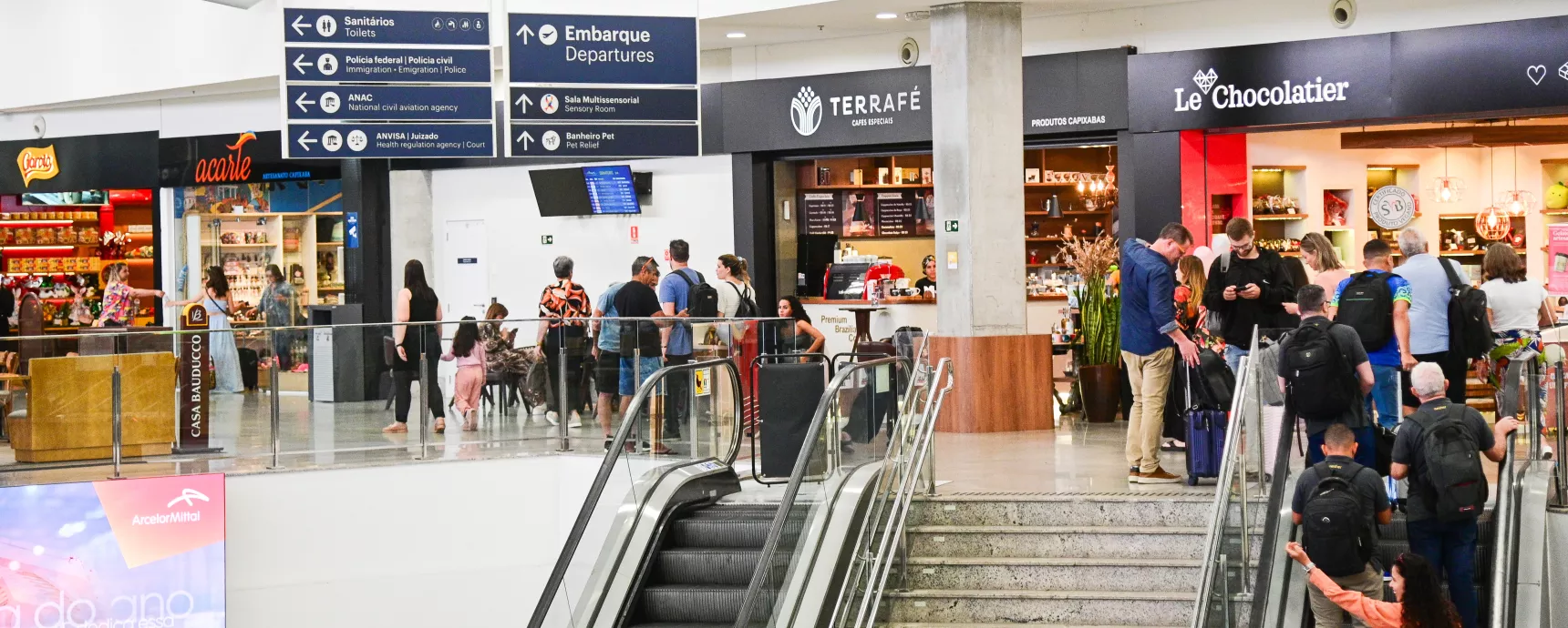 Vitória Airport registra recorde histórico de passageiros no 3º trimestre de 2025