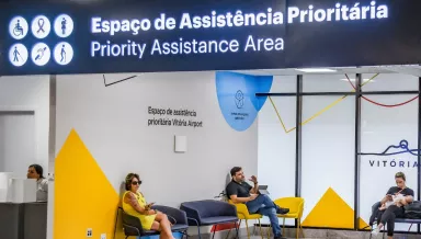 Aeroporto de Vitória ganha Espaço de Assistência Prioritária