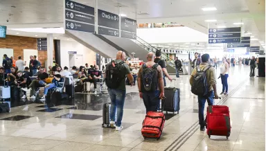 Movimento no Aeroporto de Vitória aumenta 10% no primeiro trimestre de 2025